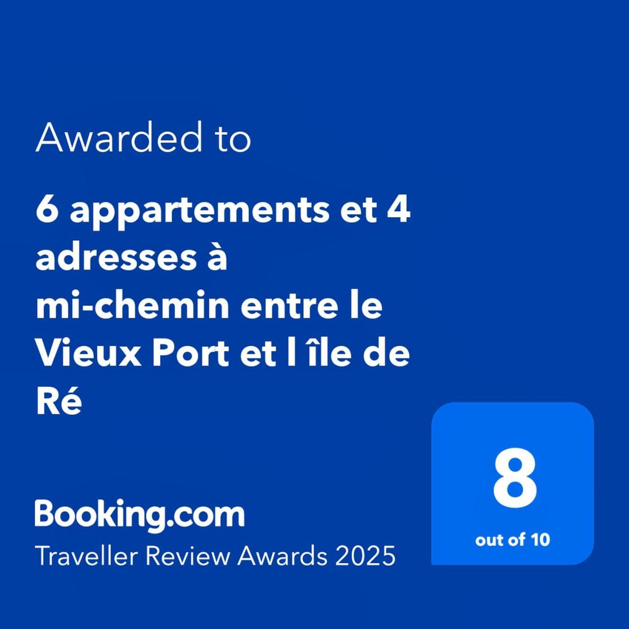 6 Appartements Et 4 Adresses A Mi-Chemin Entre Le Vieux Port Et L Ile De Re La Rochelle  Exterior photo